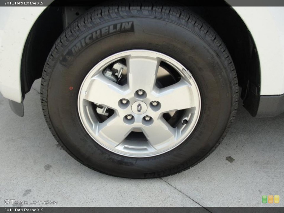 2011 Ford Escape XLS Wheel and Tire Photo #48277975
