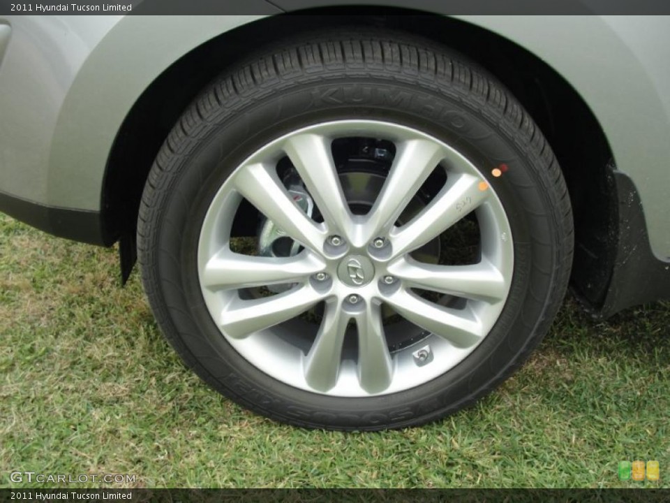 2011 Hyundai Tucson Limited Wheel and Tire Photo #48279613