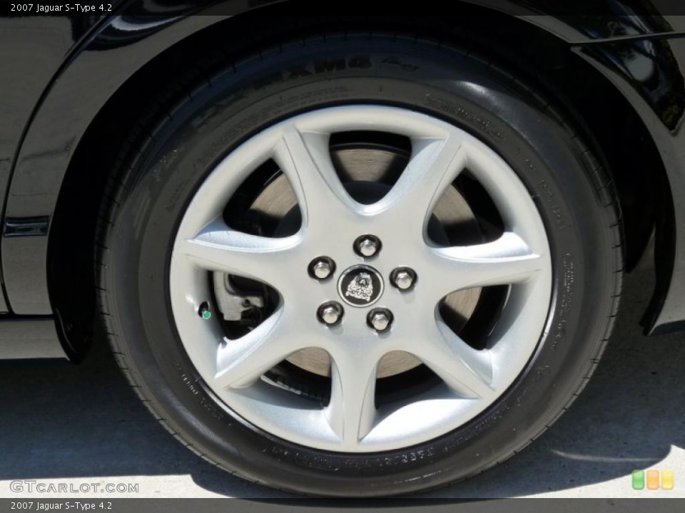 2007 Jaguar S-Type 4.2 Wheel and Tire Photo #48279742