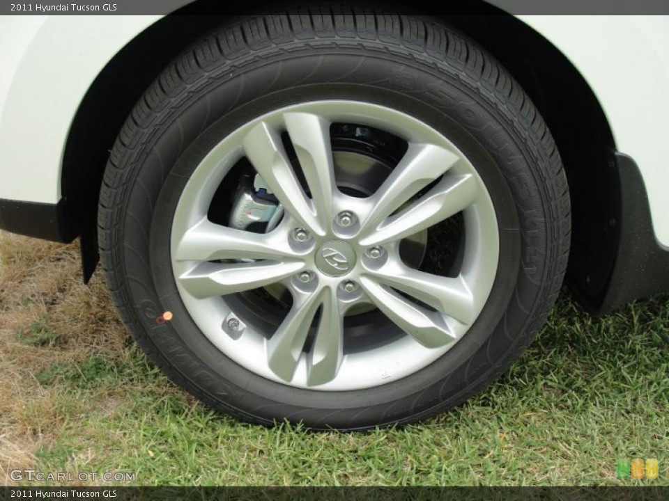 2011 Hyundai Tucson GLS Wheel and Tire Photo #48280165