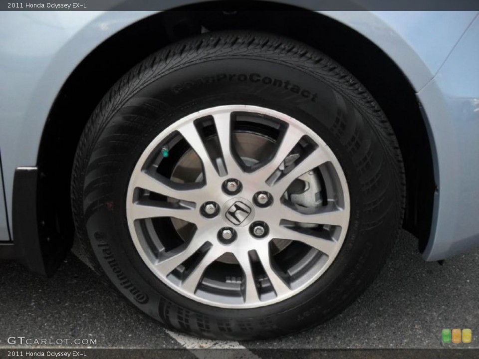 2011 Honda Odyssey EX-L Wheel and Tire Photo #48282028