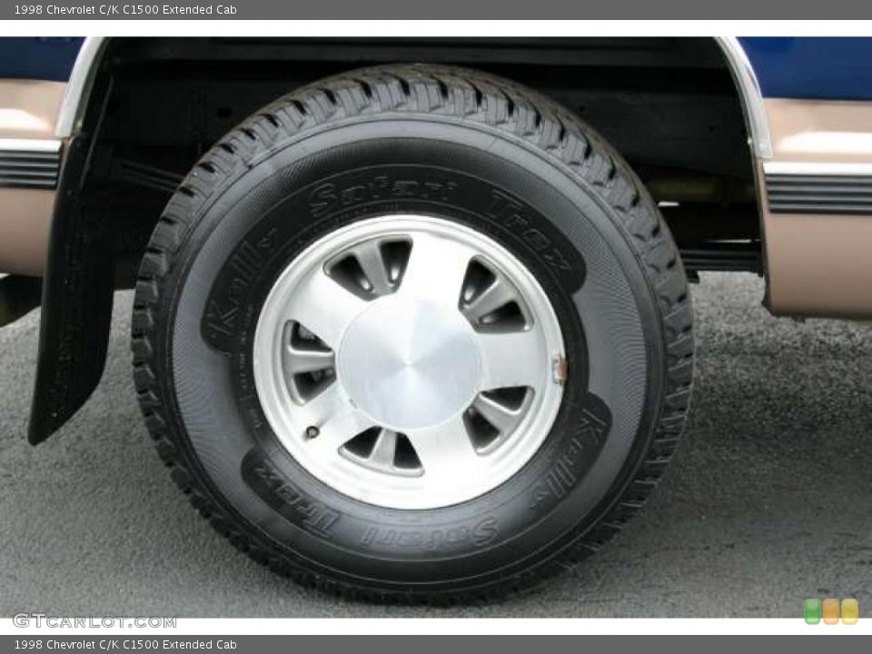 1998 Chevrolet C/K C1500 Extended Cab Wheel and Tire Photo #48282163