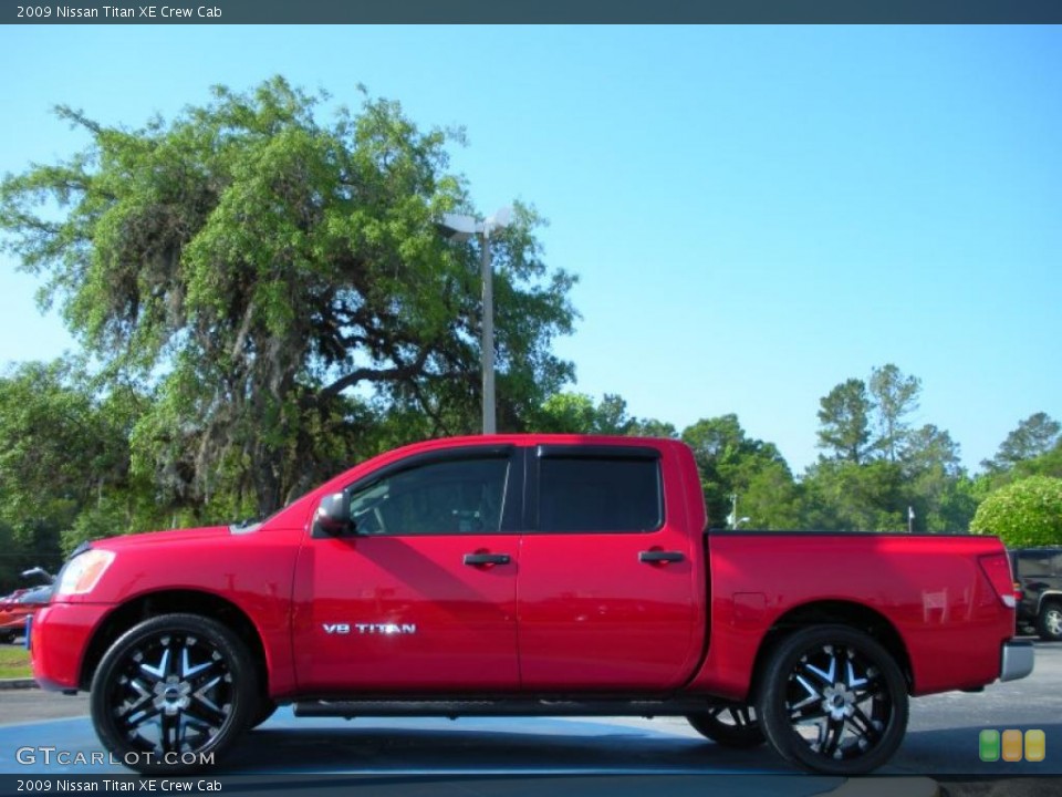 2009 Nissan Titan Custom Wheel and Tire Photo #48283603