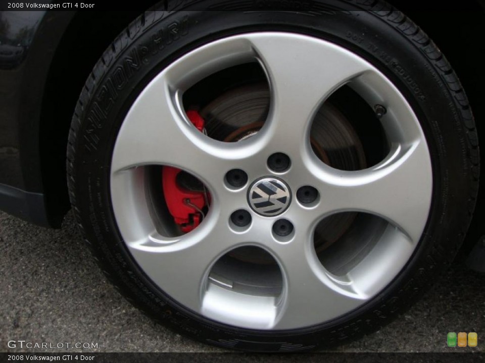 2008 Volkswagen GTI 4 Door Wheel and Tire Photo #48284791