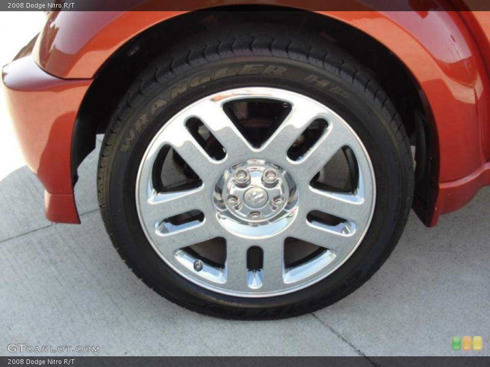 2008 Dodge Nitro R/T Wheel and Tire Photo #48289489