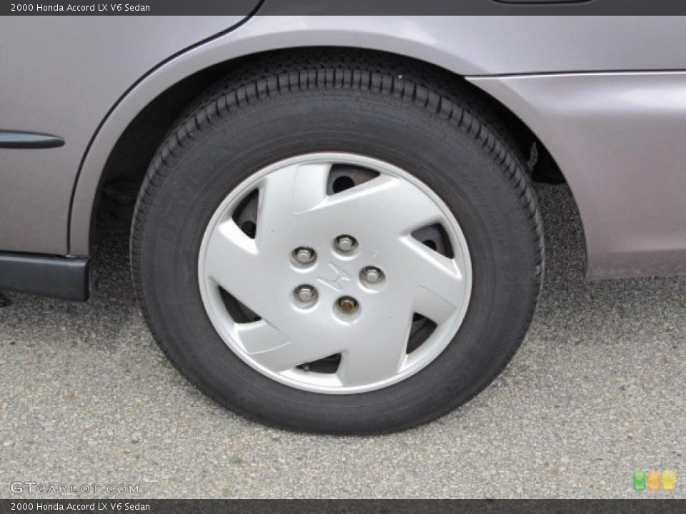 2000 Honda Accord LX V6 Sedan Wheel and Tire Photo #48290371