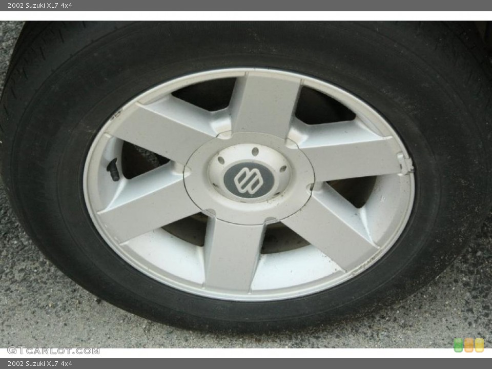 2002 Suzuki XL7 4x4 Wheel and Tire Photo #48293935