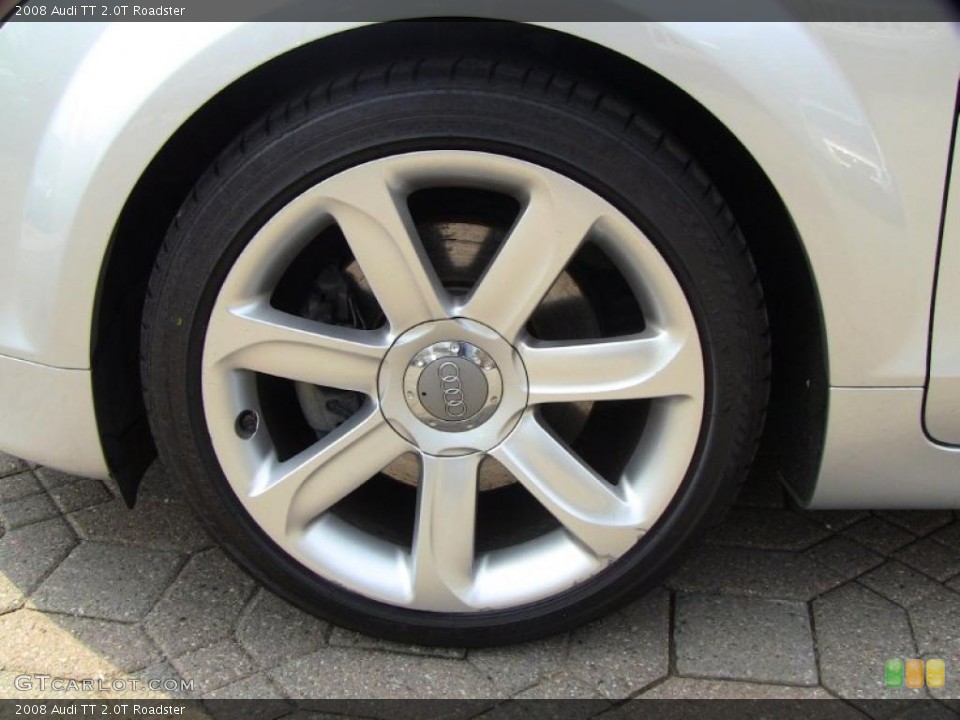 2008 Audi TT 2.0T Roadster Wheel and Tire Photo #48294859