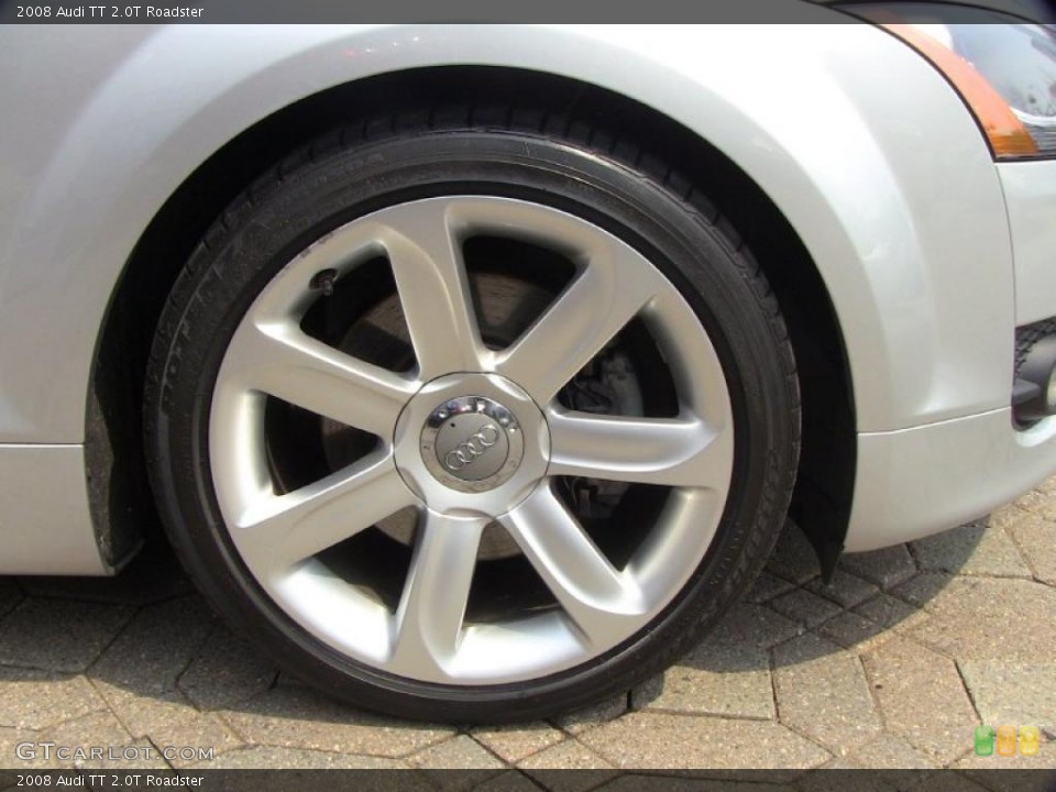 2008 Audi TT 2.0T Roadster Wheel and Tire Photo #48294874
