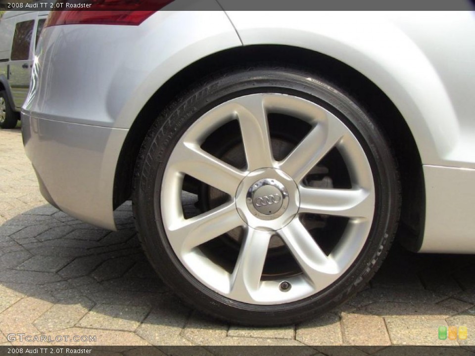 2008 Audi TT 2.0T Roadster Wheel and Tire Photo #48294892