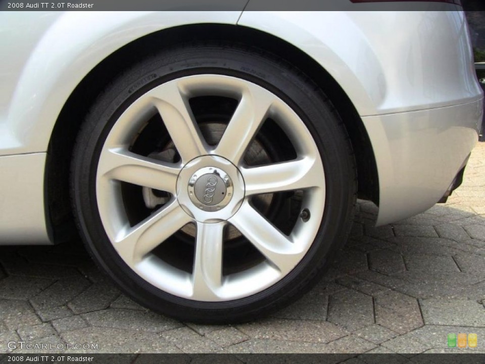 2008 Audi TT 2.0T Roadster Wheel and Tire Photo #48294907