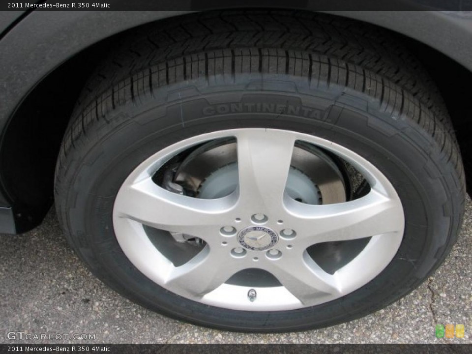 2011 Mercedes-Benz R 350 4Matic Wheel and Tire Photo #48294997