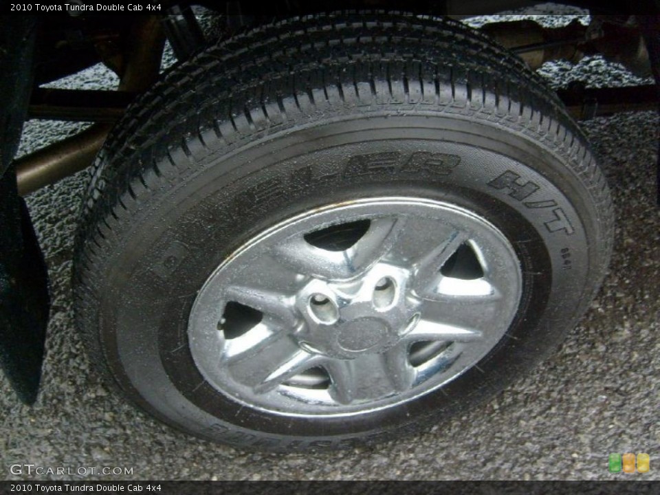 2010 Toyota Tundra Double Cab 4x4 Wheel and Tire Photo #48296272