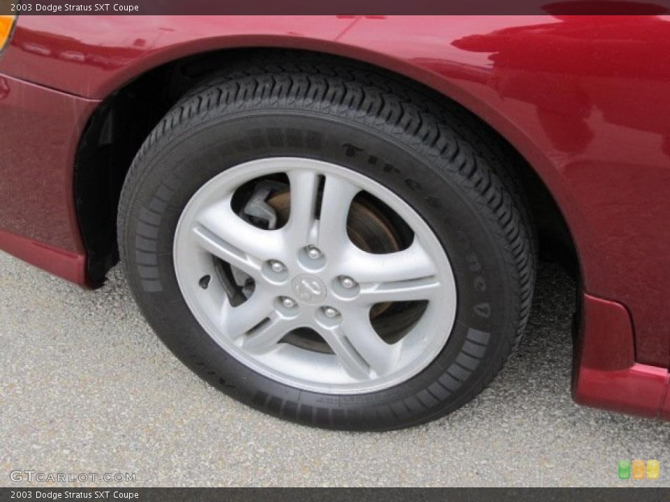 2003 Dodge Stratus SXT Coupe Wheel and Tire Photo #48296515