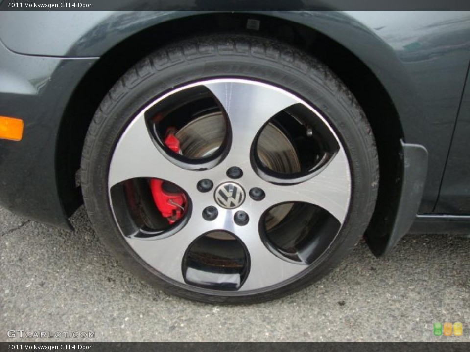 2011 Volkswagen GTI 4 Door Wheel and Tire Photo #48297520