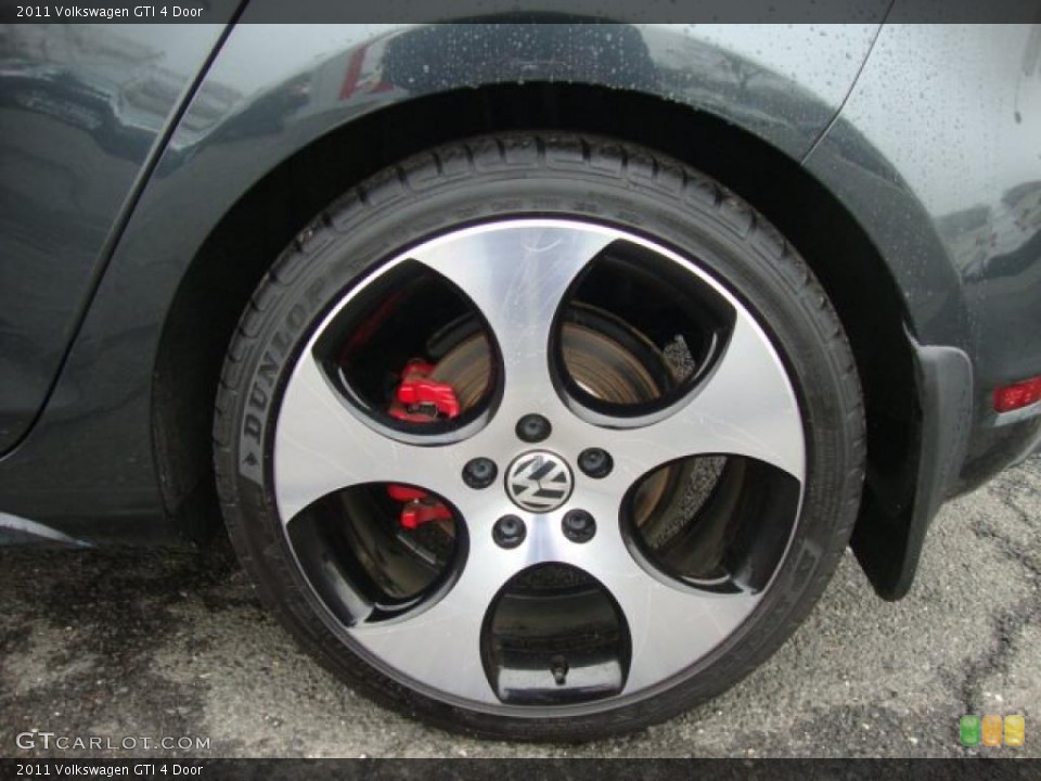2011 Volkswagen GTI 4 Door Wheel and Tire Photo #48297547