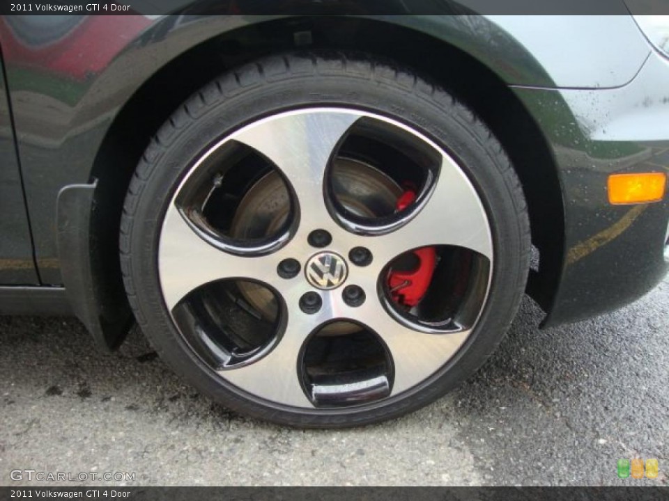 2011 Volkswagen GTI 4 Door Wheel and Tire Photo #48297577