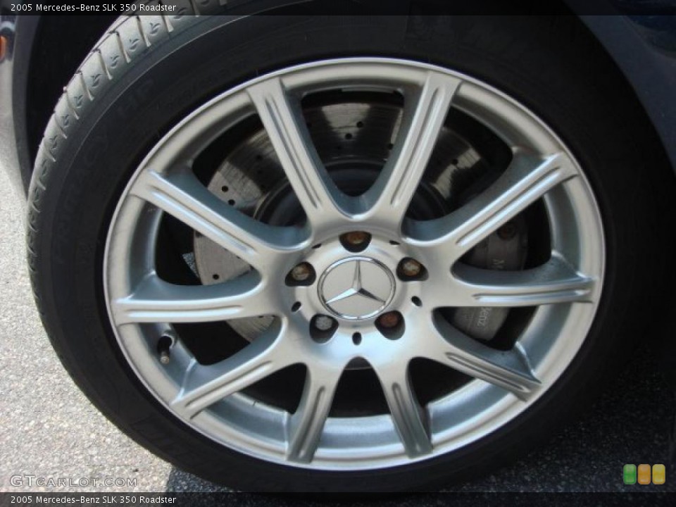 2005 Mercedes-Benz SLK 350 Roadster Wheel and Tire Photo #48301411