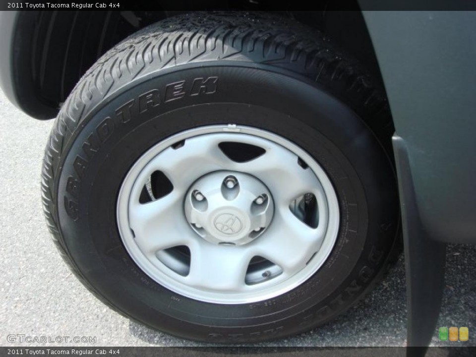 2011 Toyota Tacoma Regular Cab 4x4 Wheel and Tire Photo #48303946