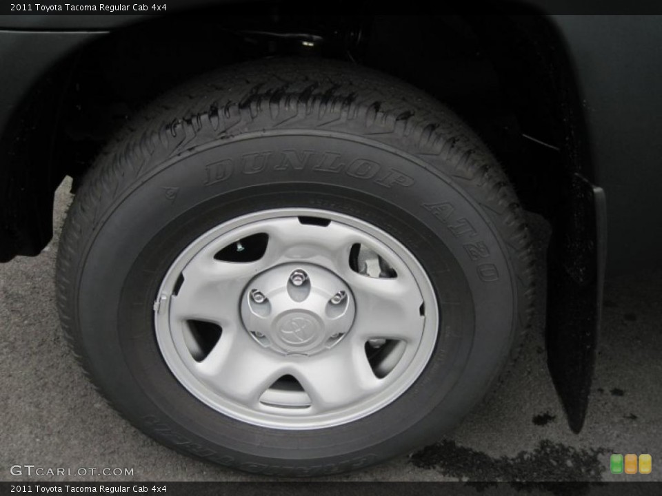 2011 Toyota Tacoma Regular Cab 4x4 Wheel and Tire Photo #48306292
