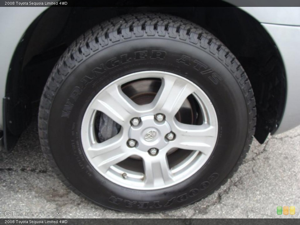 2008 Toyota Sequoia Limited 4WD Wheel and Tire Photo #48306922