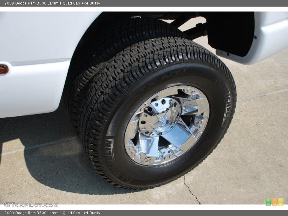 2009 Dodge Ram 3500 Custom Wheel and Tire Photo #48308179