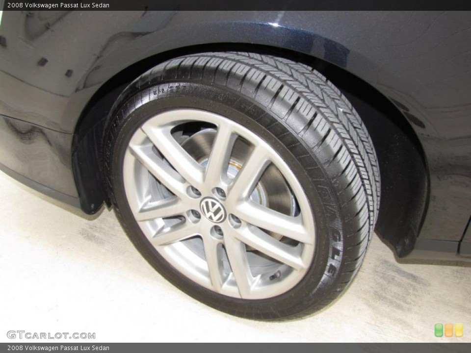 2008 Volkswagen Passat Lux Sedan Wheel and Tire Photo #48314866