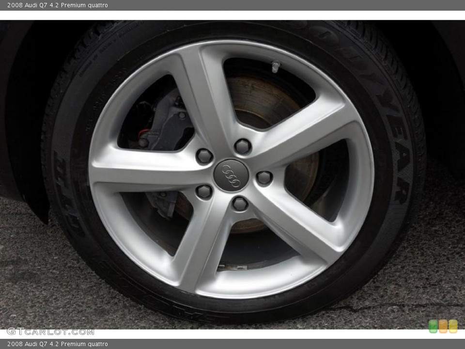 2008 Audi Q7 4.2 Premium quattro Wheel and Tire Photo #48316222