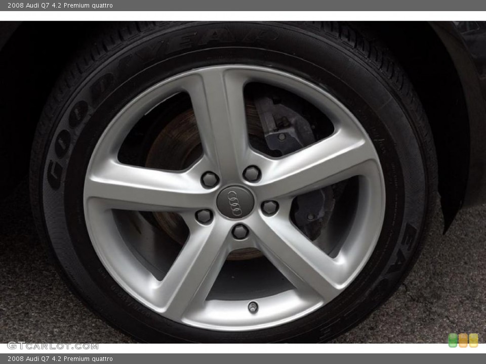 2008 Audi Q7 4.2 Premium quattro Wheel and Tire Photo #48316258