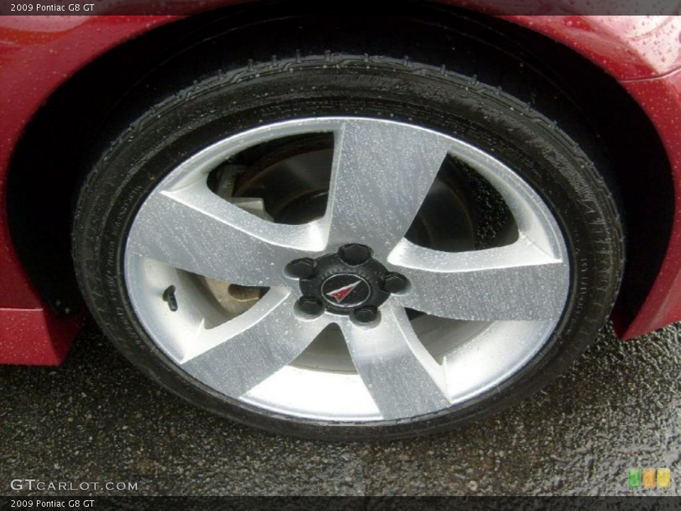 2009 Pontiac G8 GT Wheel and Tire Photo #48318986