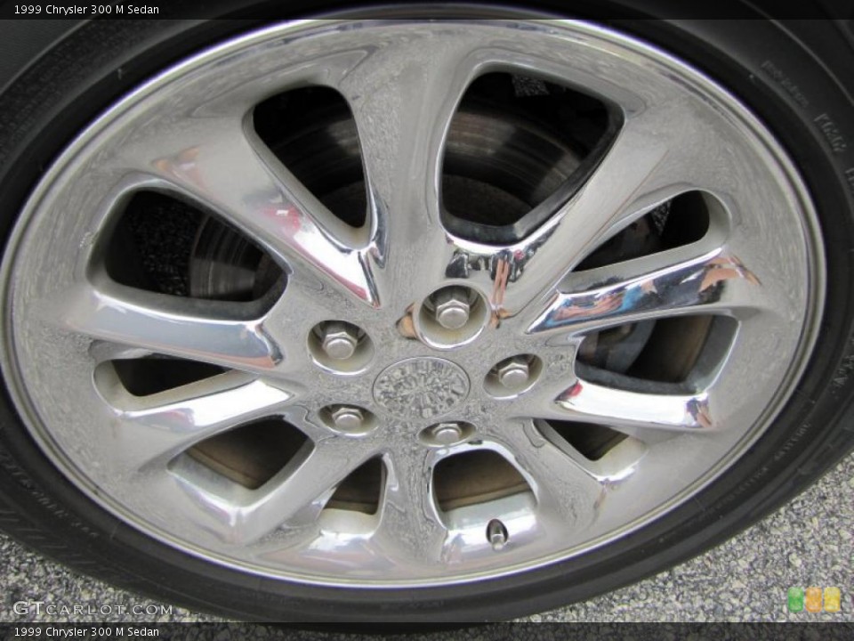 1999 Chrysler 300 M Sedan Wheel and Tire Photo #48321266