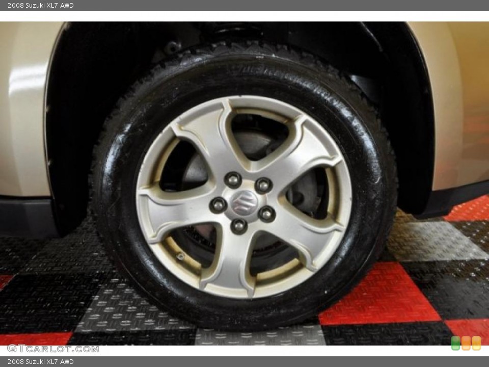 2008 Suzuki XL7 AWD Wheel and Tire Photo #48322217