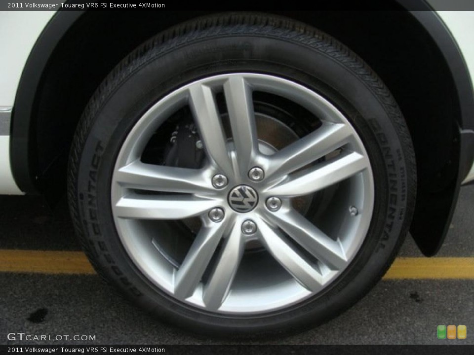 2011 Volkswagen Touareg VR6 FSI Executive 4XMotion Wheel and Tire Photo #48323345