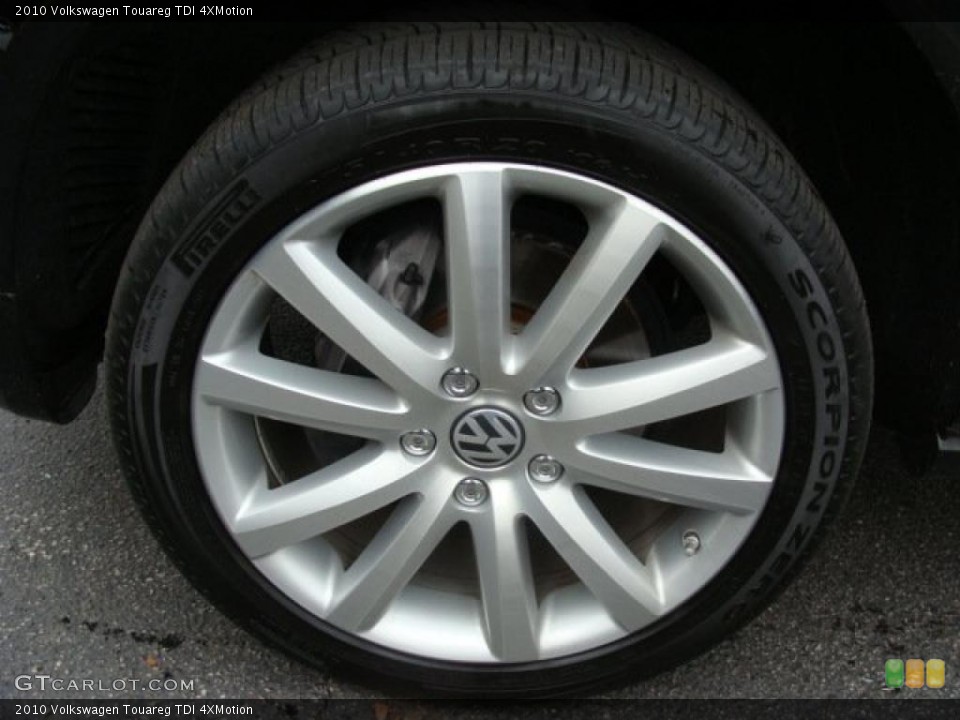 2010 Volkswagen Touareg TDI 4XMotion Wheel and Tire Photo #48323489