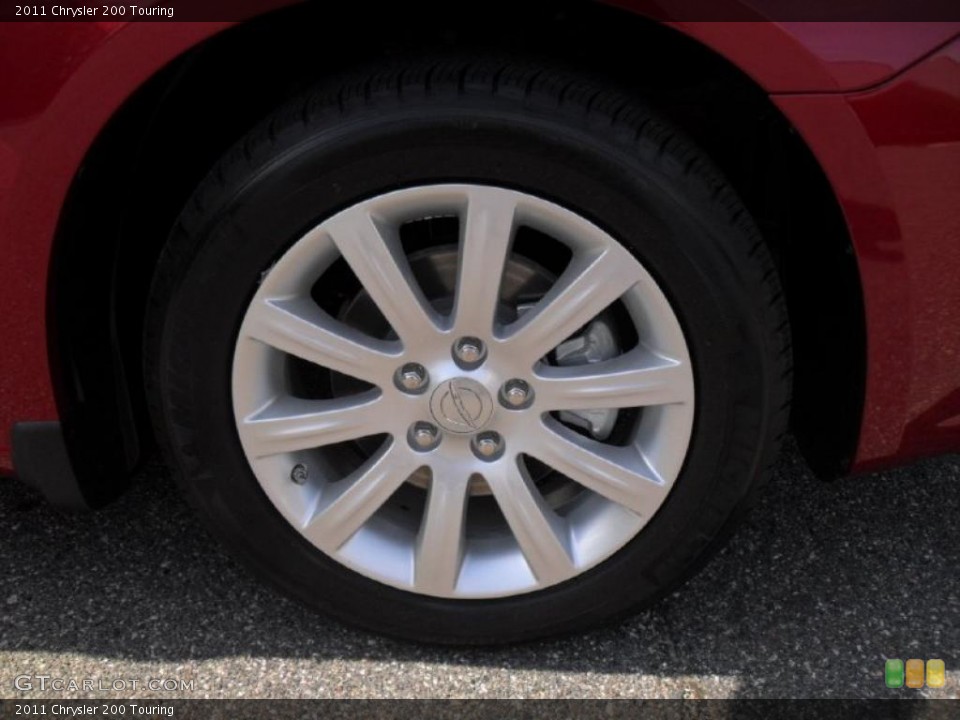 2011 Chrysler 200 Touring Wheel and Tire Photo #48325526