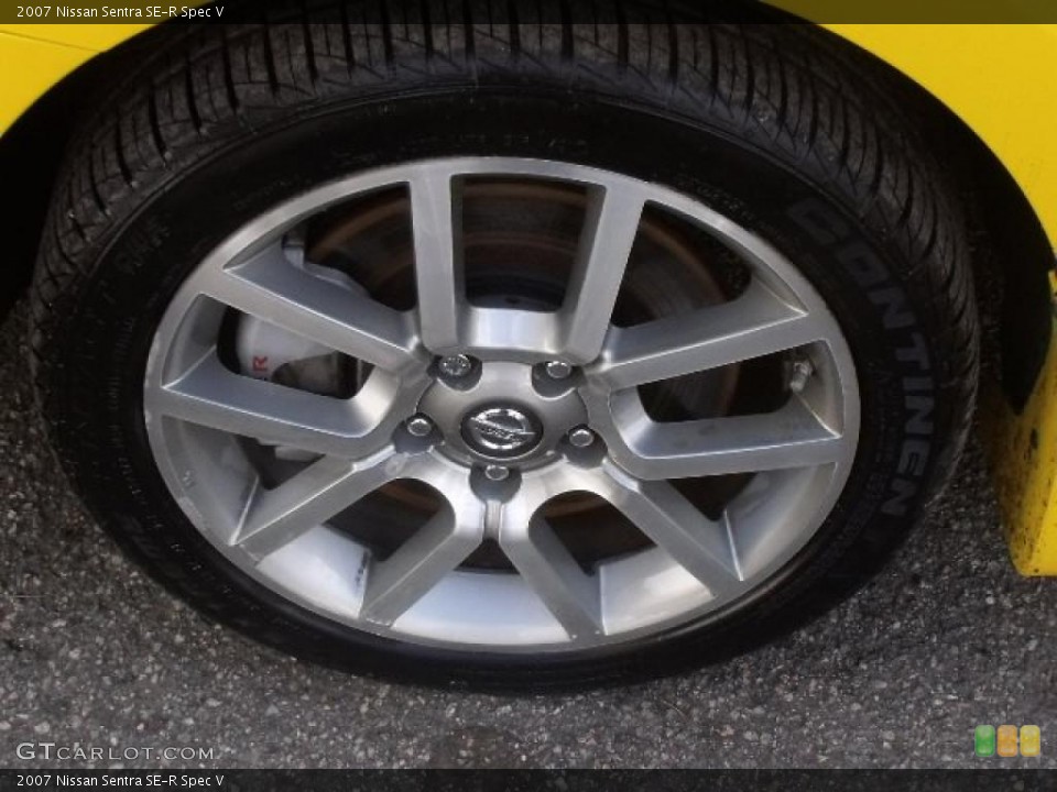 2007 Nissan Sentra SE-R Spec V Wheel and Tire Photo #48332413