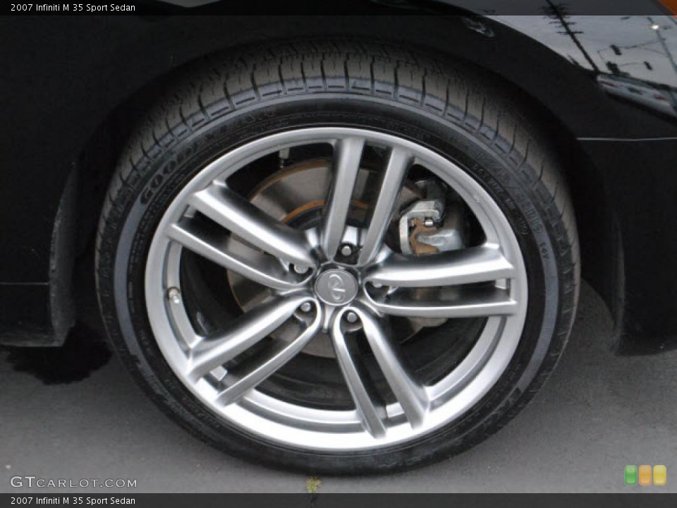 2007 Infiniti M 35 Sport Sedan Wheel and Tire Photo #48333058
