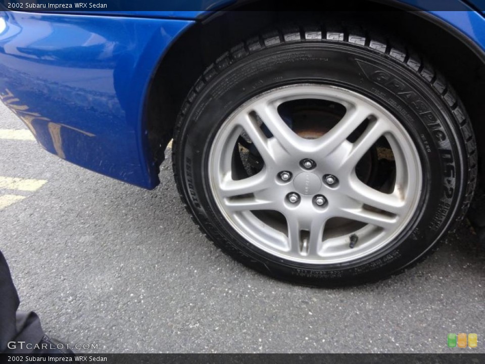 2002 Subaru Impreza WRX Sedan Wheel and Tire Photo #48333766
