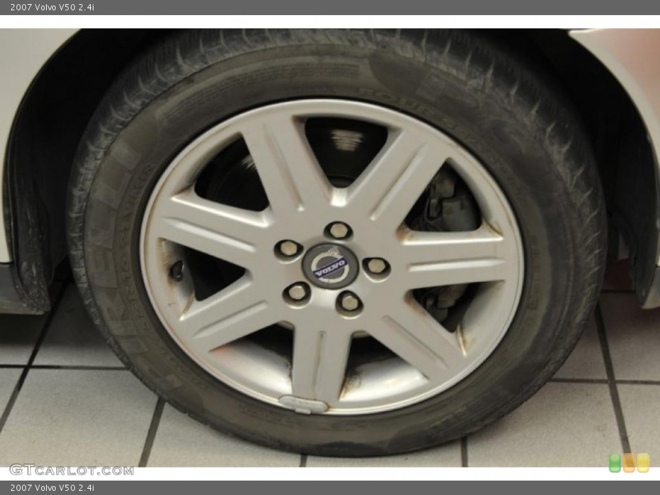 2007 Volvo V50 2.4i Wheel and Tire Photo #48337408