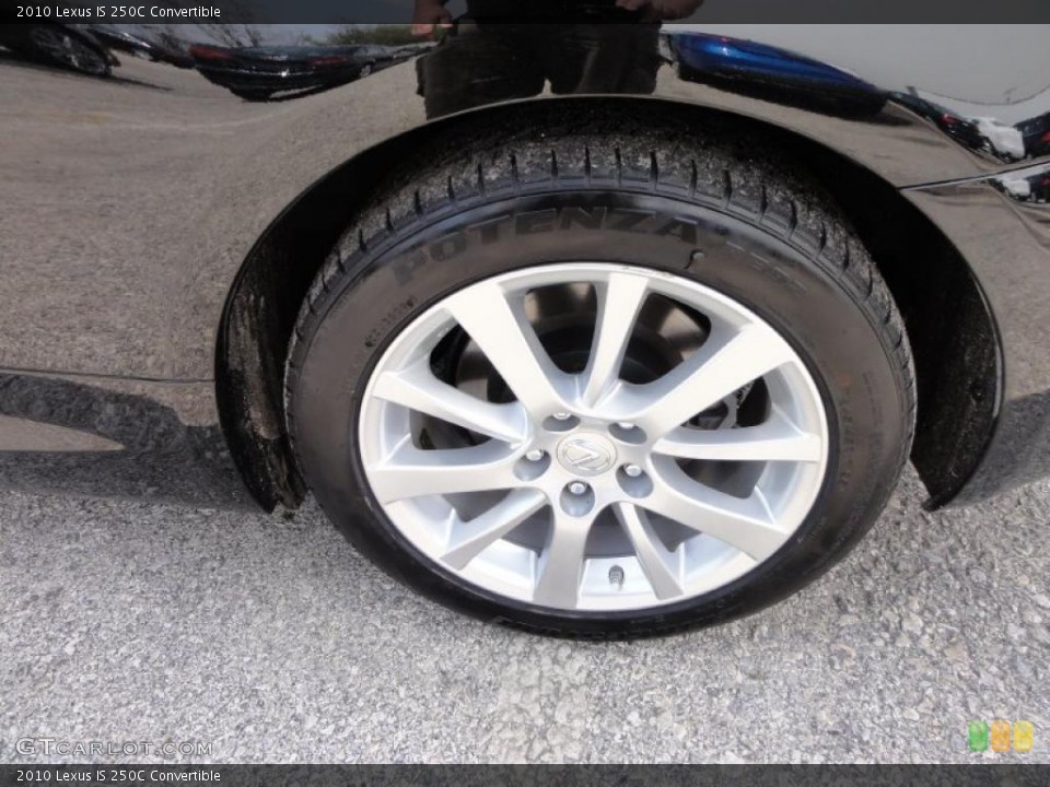 2010 Lexus IS 250C Convertible Wheel and Tire Photo #48344026
