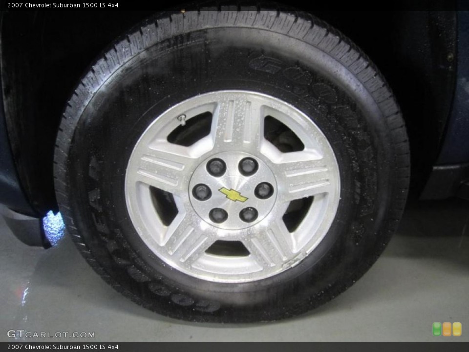 2007 Chevrolet Suburban 1500 LS 4x4 Wheel and Tire Photo #48349864