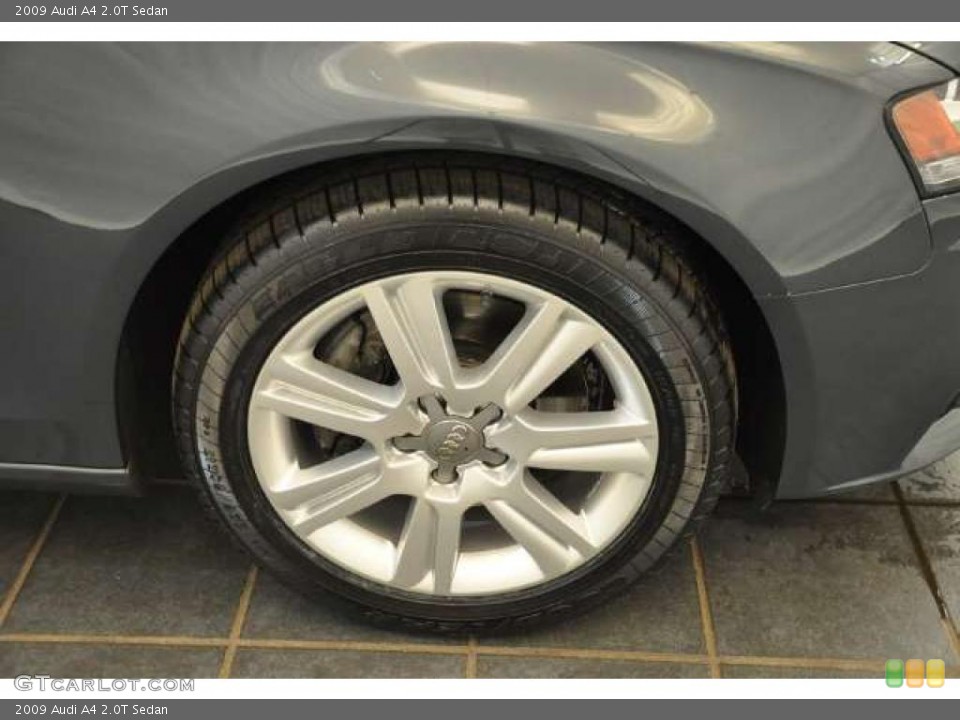 2009 Audi A4 2.0T Sedan Wheel and Tire Photo #48354823