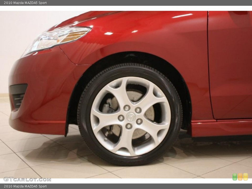 2010 Mazda MAZDA5 Sport Wheel and Tire Photo #48363340