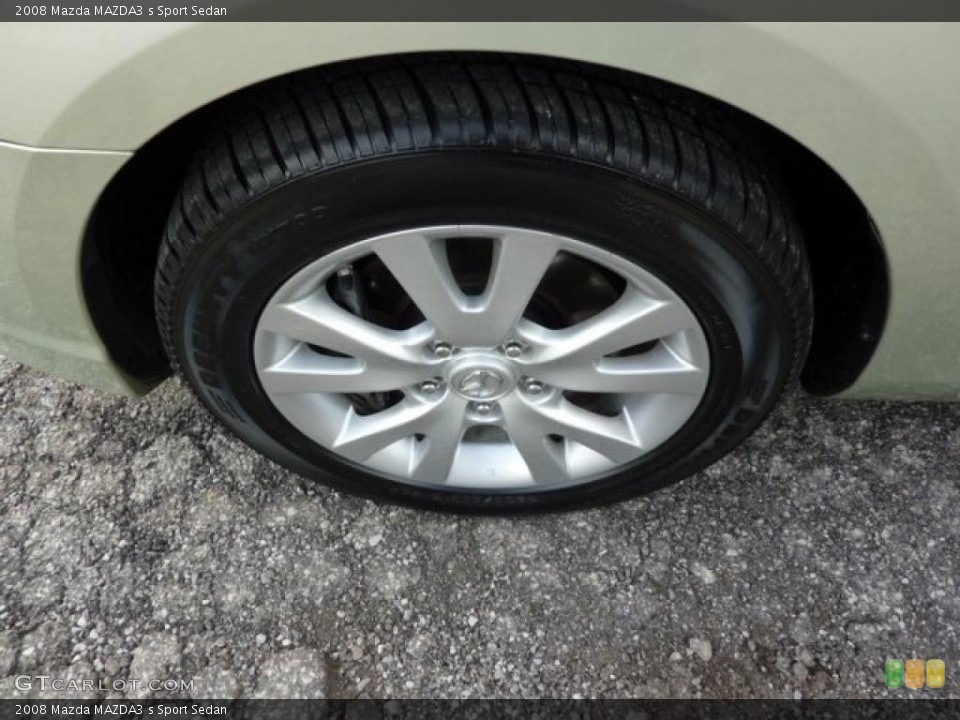 2008 Mazda MAZDA3 s Sport Sedan Wheel and Tire Photo #48369271