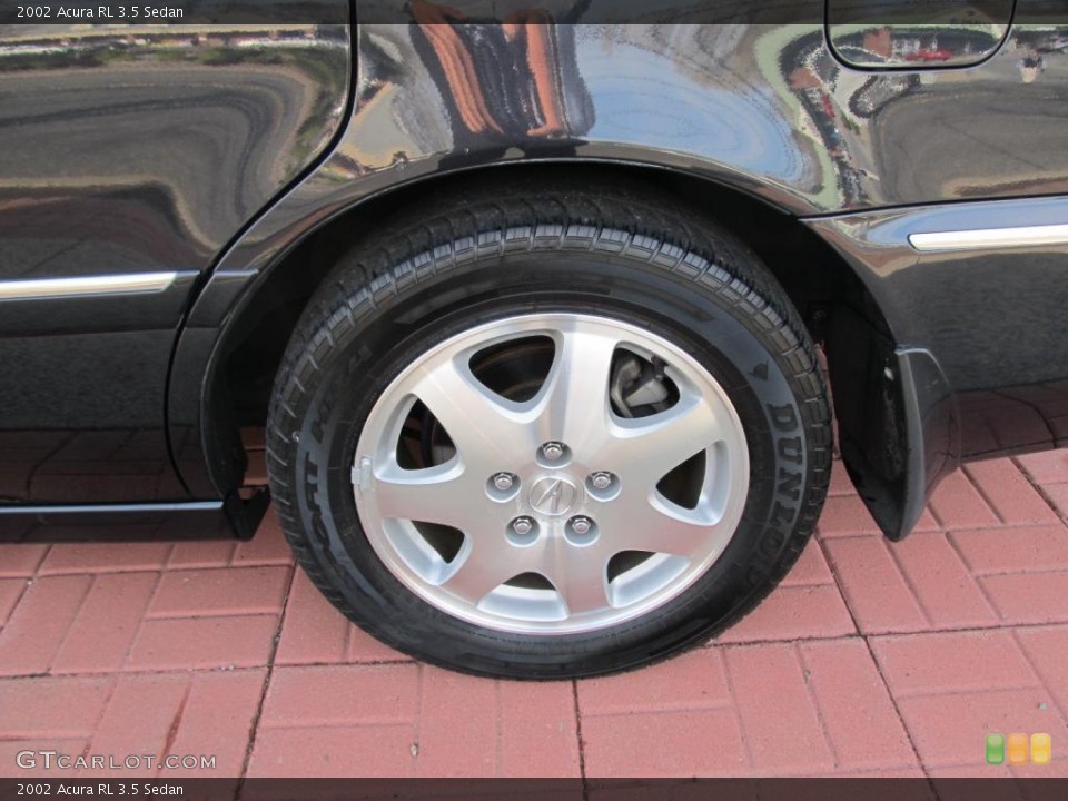 2002 Acura RL 3.5 Sedan Wheel and Tire Photo #48370411