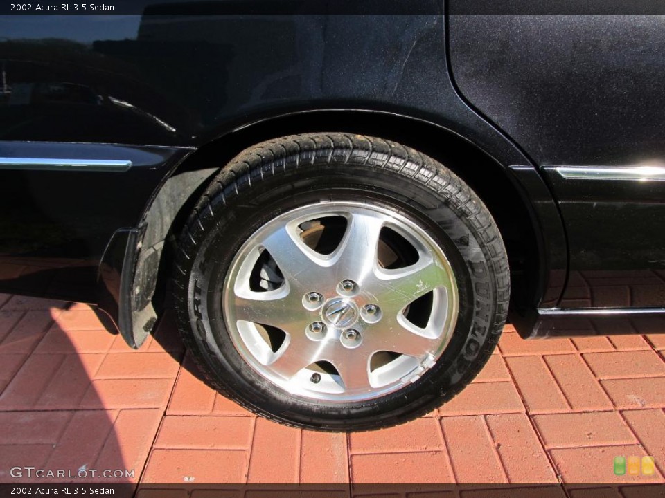 2002 Acura RL 3.5 Sedan Wheel and Tire Photo #48370432