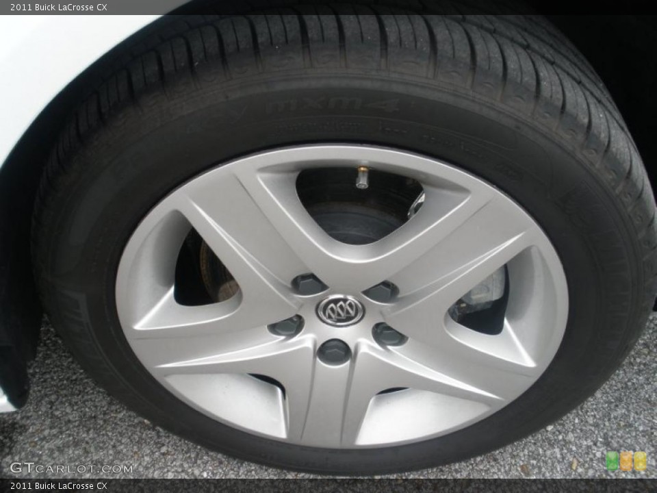 2011 Buick LaCrosse CX Wheel and Tire Photo #48378119