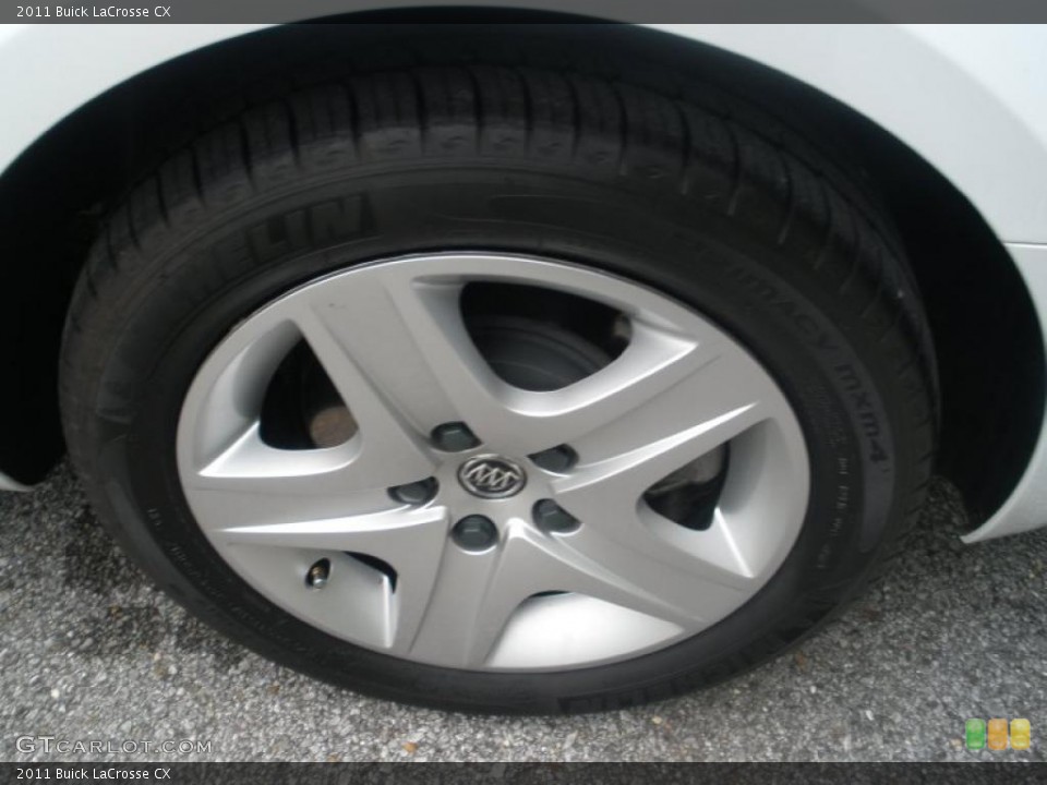 2011 Buick LaCrosse CX Wheel and Tire Photo #48378137