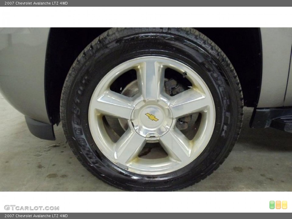 2007 Chevrolet Avalanche LTZ 4WD Wheel and Tire Photo #48381323