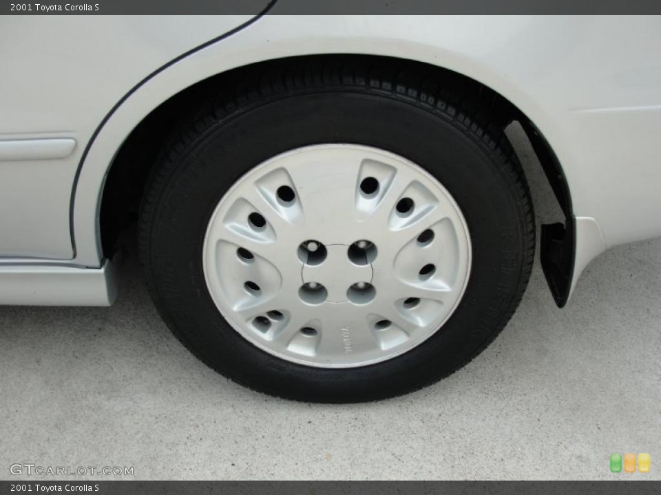 2001 Toyota Corolla S Wheel and Tire Photo #48383198